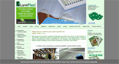 Desktop Screenshot of lanitplast.cz